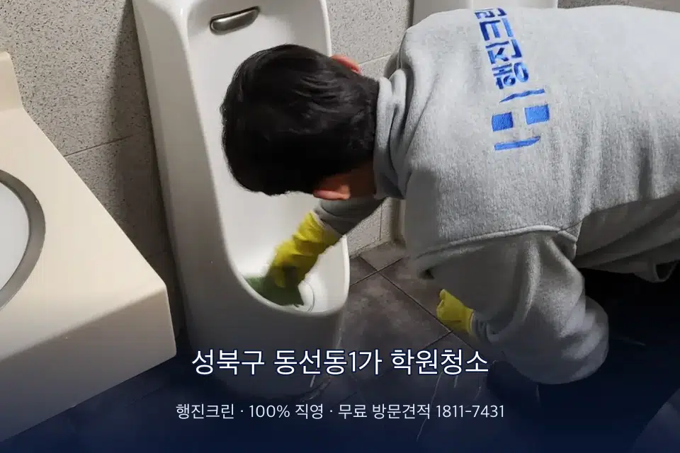 성북구 동선동1가 학원청소